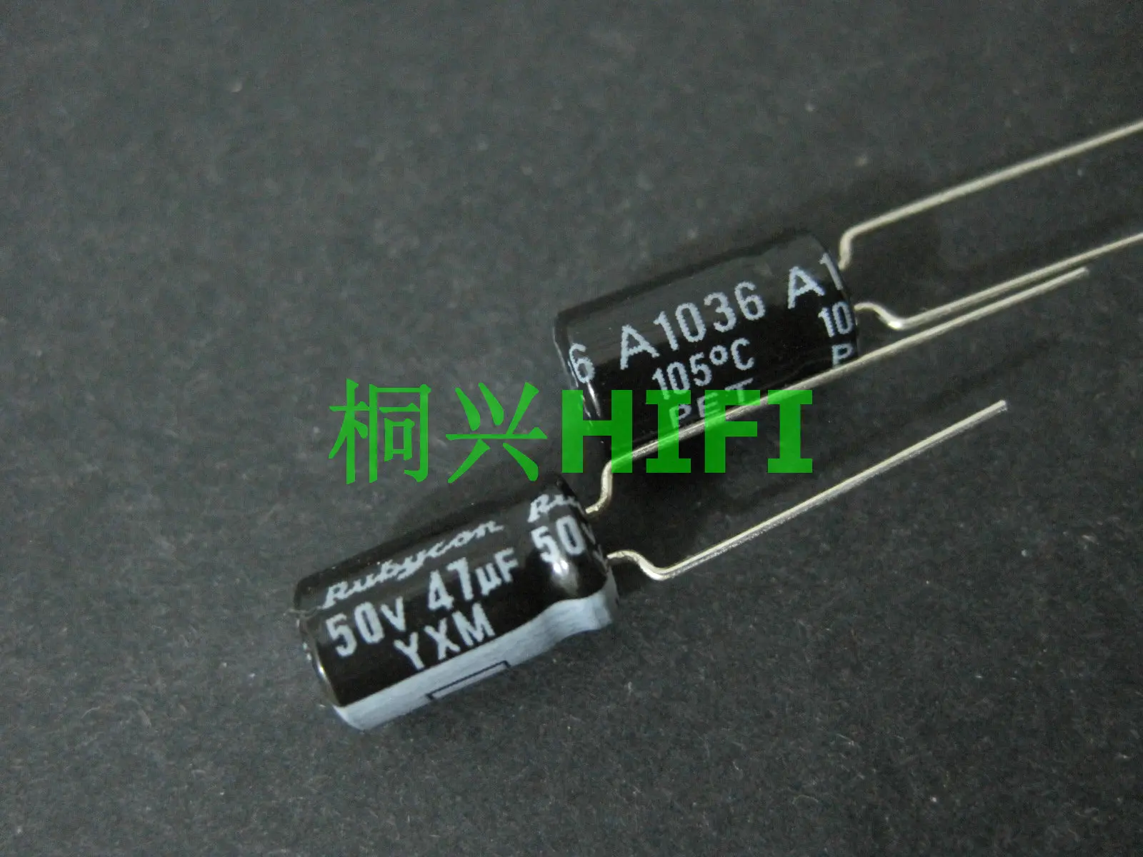 50pcs/lot Japanese original Rubycon YXM series aluminum electrolytic capacitors free shipping