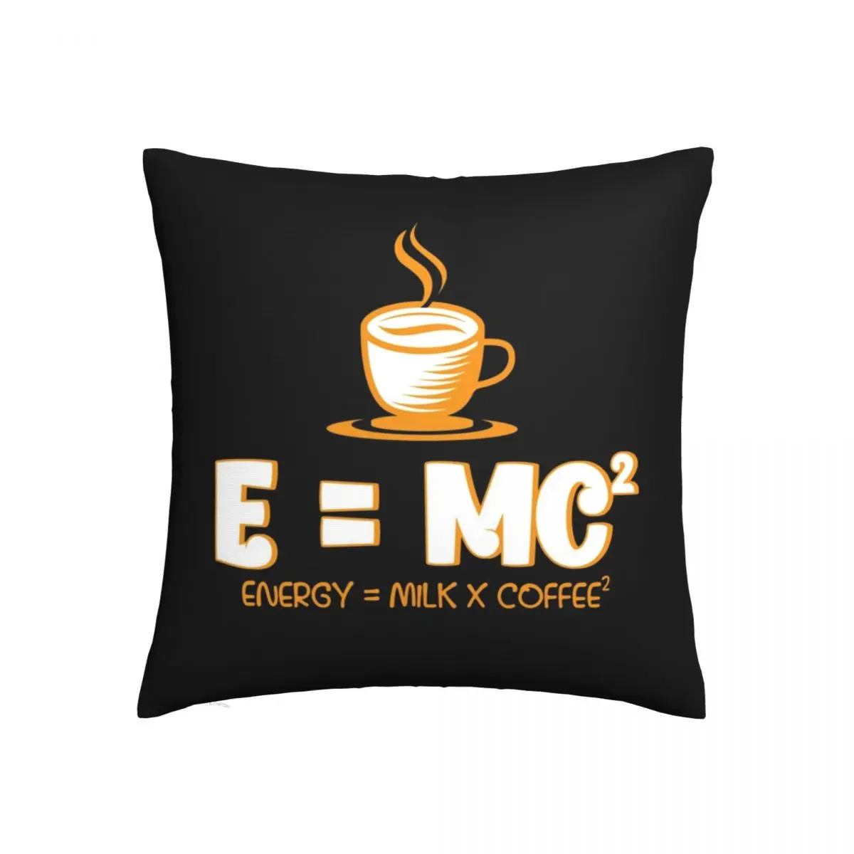 

Чехол с забавными надписями Energy молоко, чехол на молнии с подушкой, весенний мягкий чехол из полиэстера