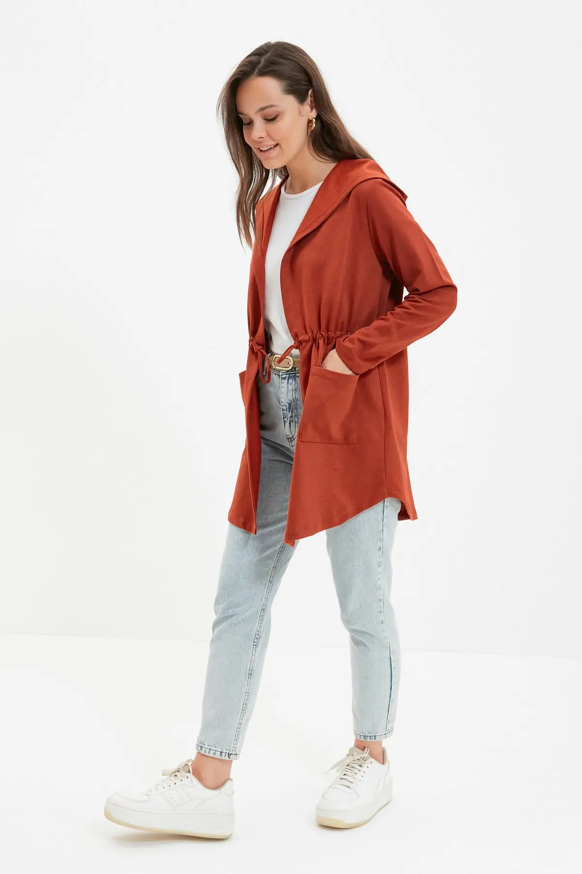 

Trendyol Hooded İp Gusset Jacket TCTAW22CK0026