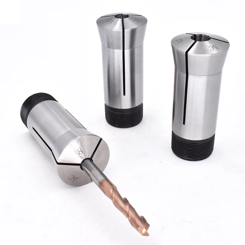 Набор цанг 5 шт./комплект шлифовальный станок с круглыми отверстиями 5C 4 мм 6 8 10 12 -