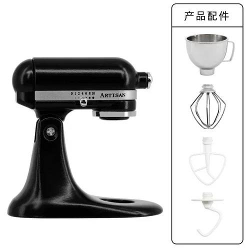 Миниатюрный металлический блендер для кукольного домика 1/6