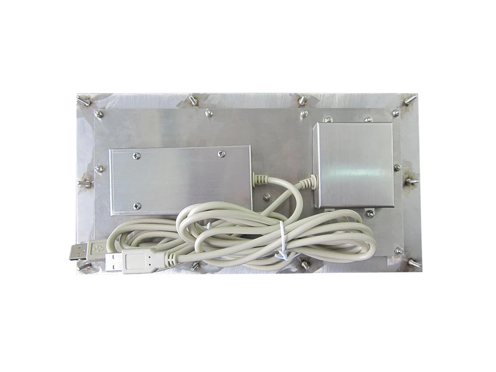 Промышленная клавиатура с защитой от Vandalism Trackball и трекболом интерфейсом PS2/USB