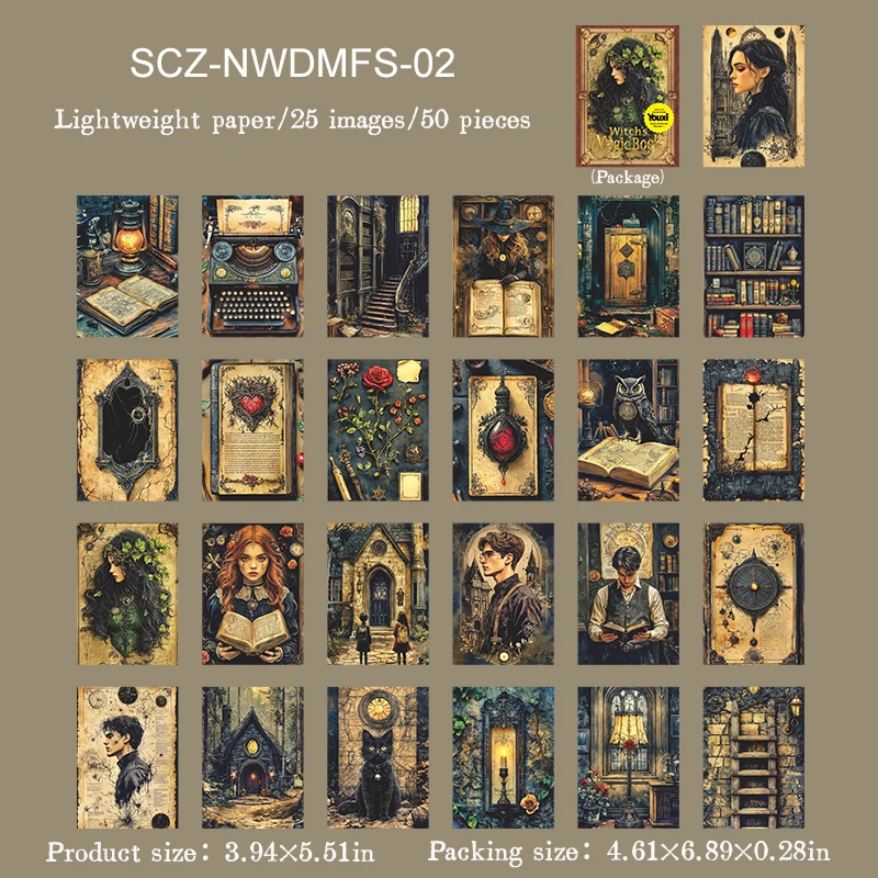 

Блокнот JIANWU Witch's Magic Book Series