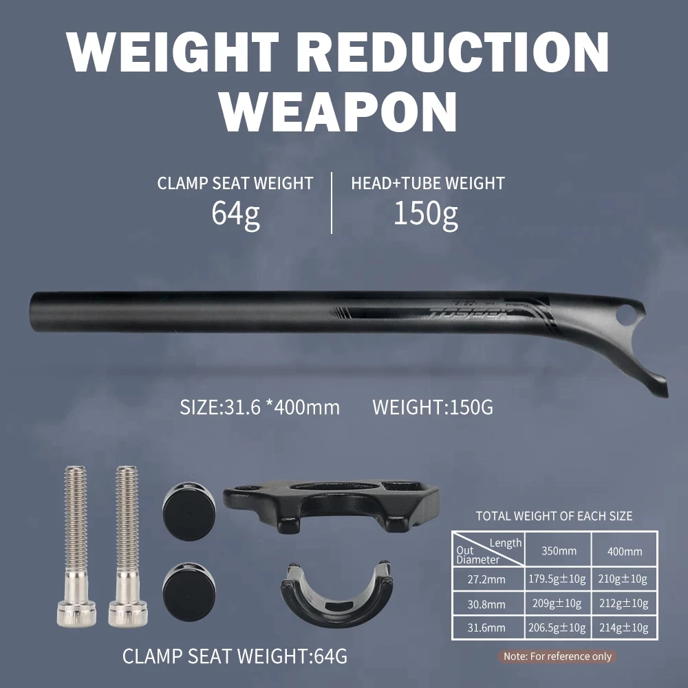 УГЛЕРОДНЫЙ Подседельный штырь TOSEEK запчасти для горного/дорожного велосипеда