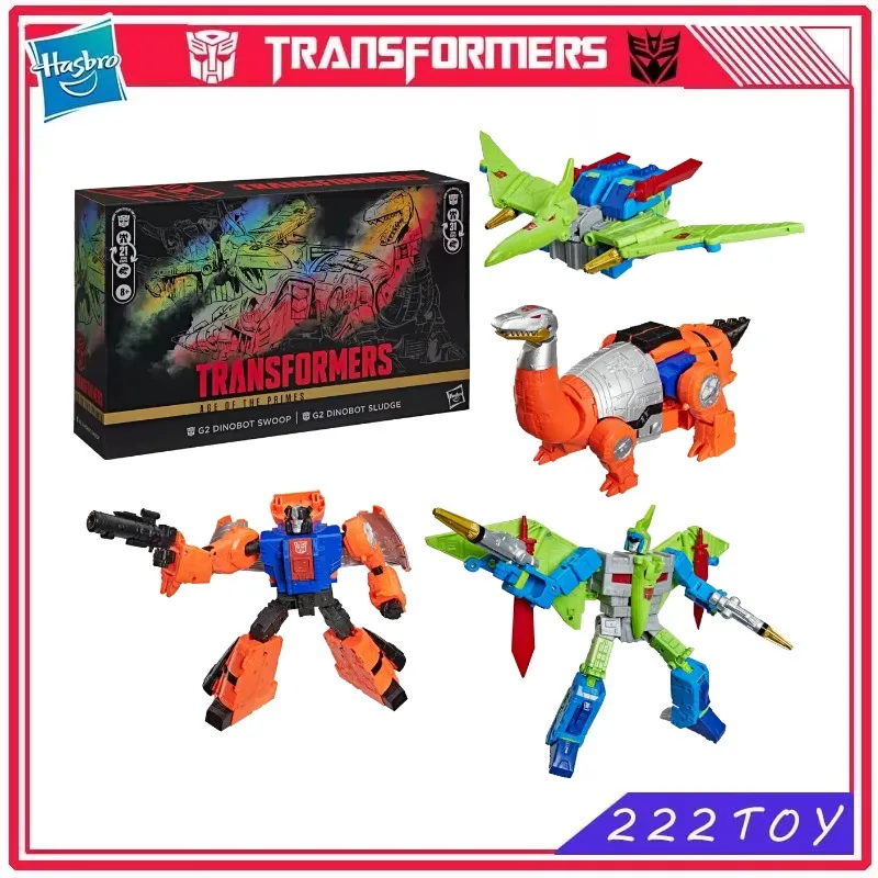 Фото Новые игрушки Hasbro Transformers: Эпоха Праймов, фигурки Сууп и Следж, аниме-модели, коллекционные роботы, игрушки для хобби, подарки №2