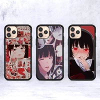 japanese anime kakegurui jabami yumeko phone case silicone pctpu case for iphone 11 12 13 pro max 8 7 6 plus x se xr