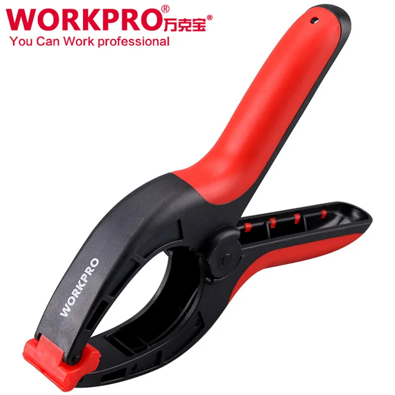 

WORKPRO A-word Clip Woodworking Rotatable Jaw G-type Vigorous Diy Spring W032011 51mm Industrial Grade 1/2 5-60Nm