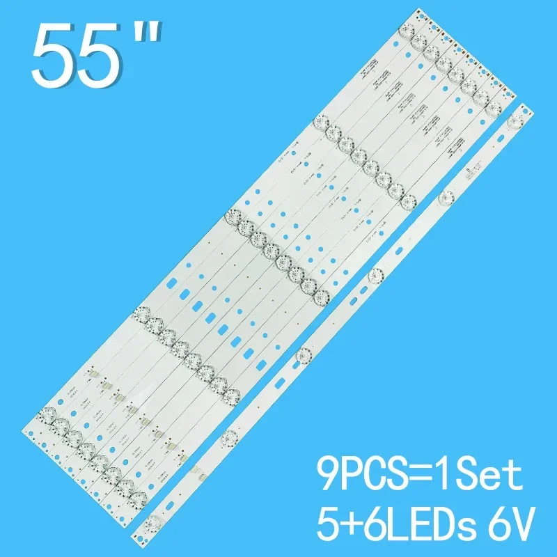 Фонарь с подсветкой 5/6 лампа для AKAI 55 ''TV E55DU1000 светодиодный B61EC CTV550T CTV554 CTV5584
