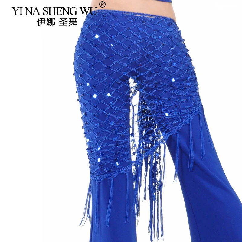 Женский вязаный крючком платок для танца живота