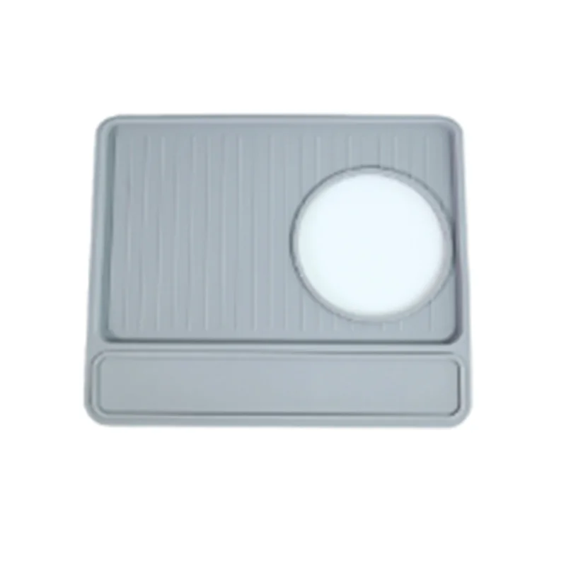 

Coffee Mat for Breville 870/880 Silicone Espresso Non-Slip Mat Gray