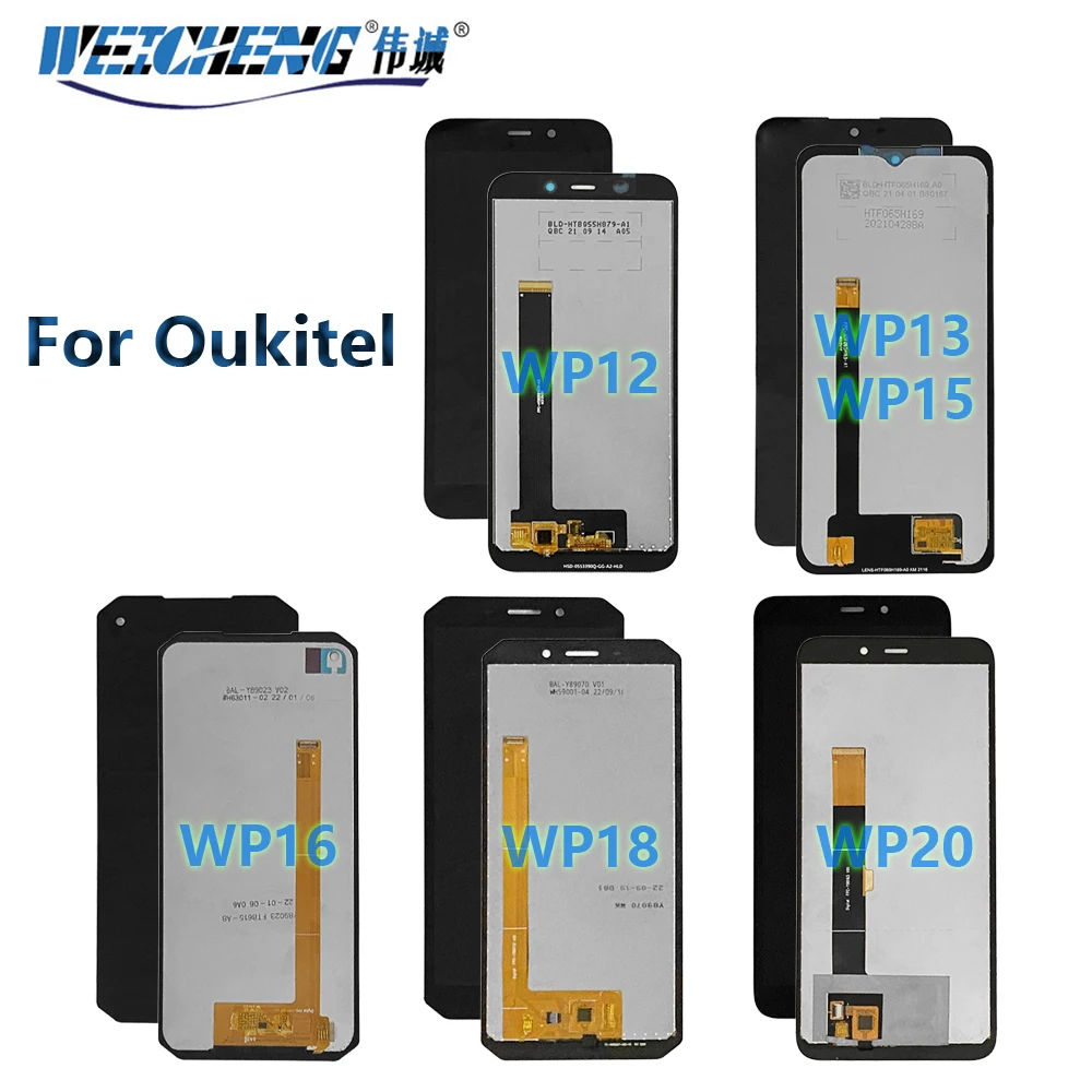 Оригинальный ЖК-дисплей для OUKITEL WP17 WP19, сенсорный экран, дигитайзер для OUKITEL WP12 Pro WP13 WP15 WP16 WP18 WP20, Ремонт дисплея