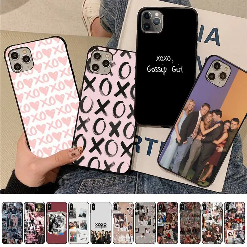 

MaiYaCa TV Gossip Girl Phone Case for iPhone 11 12 13 mini pro XS MAX 8 7 6 6S Plus X 5S SE 2020 XR case