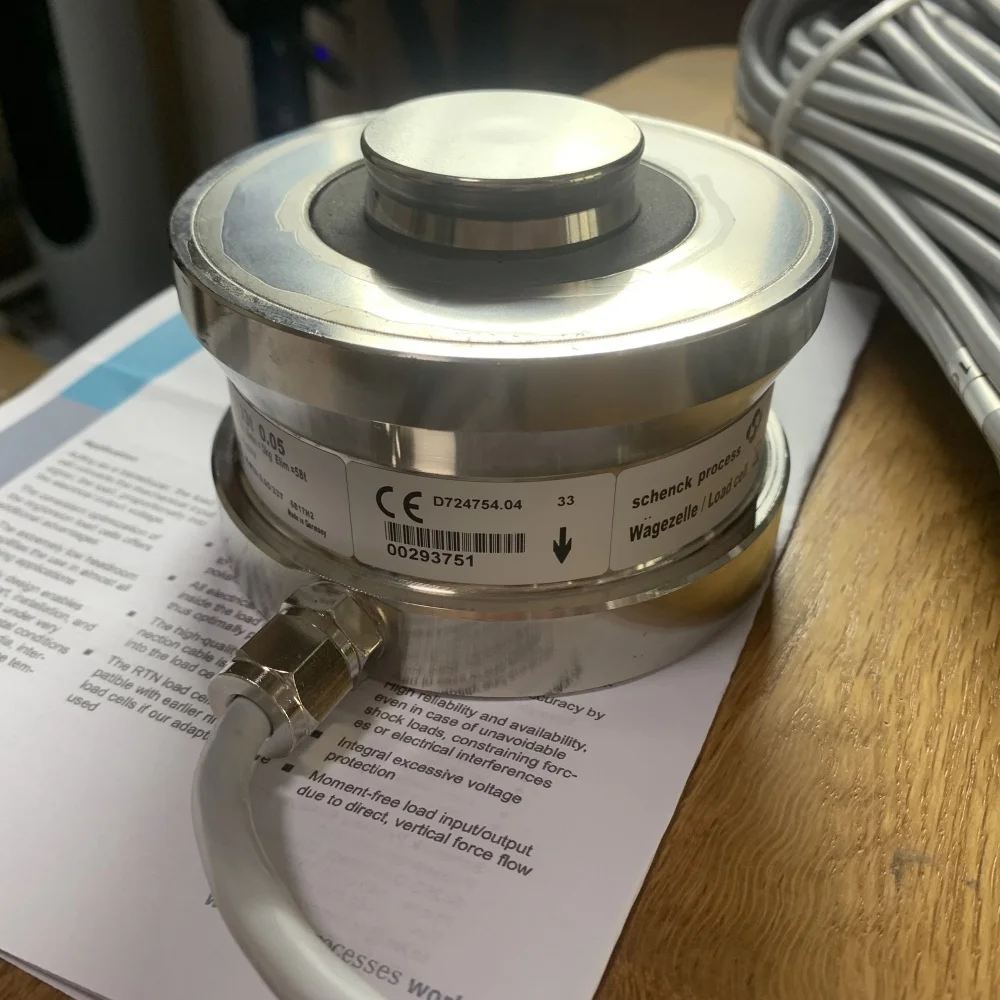 Фото Тензодатчик кольцевой торсионно-компрессионный Schenck RTN 0.05 33т, датчик силы, Германия, выгодная цена №4