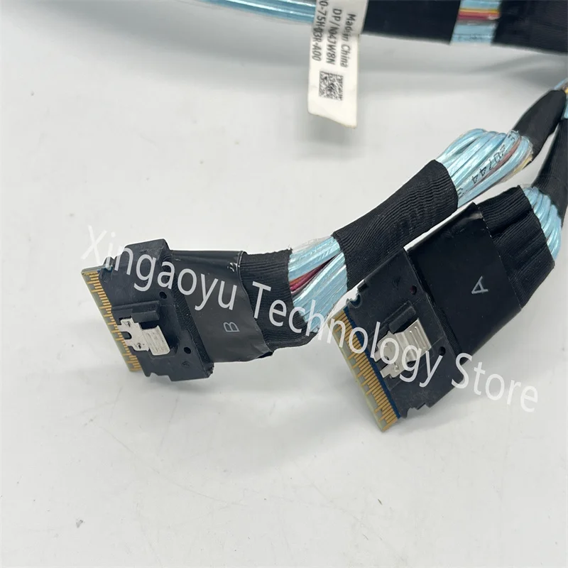 Оригинальный адаптер для кабеля Dell PowerEdge SAS SFF-8654 R740 R640 940 2 5x24 rsr3 4JW8N 04JW8N 100% тест в