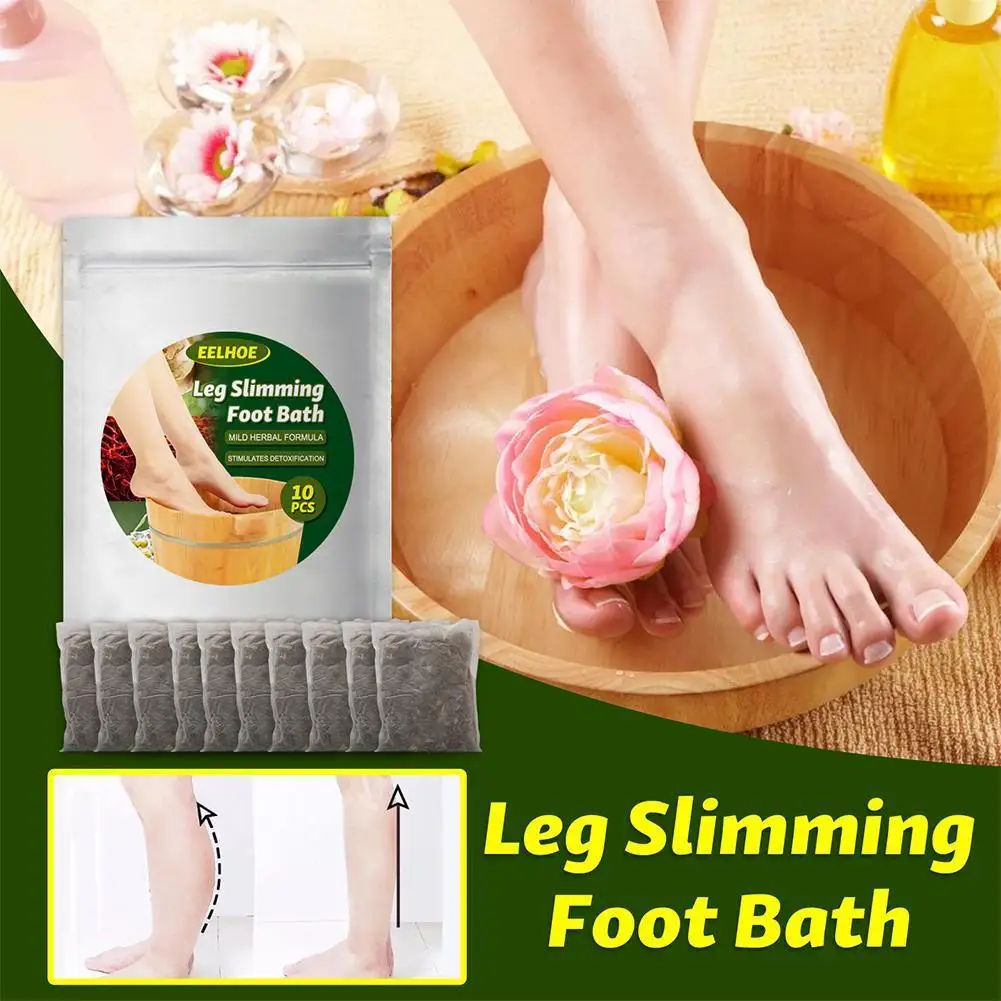 10pcs Wormwood Herbal Foot Bath Pack Lympatic Drainage Ginger Soak Hot Bathing Relax Detox Health Care |