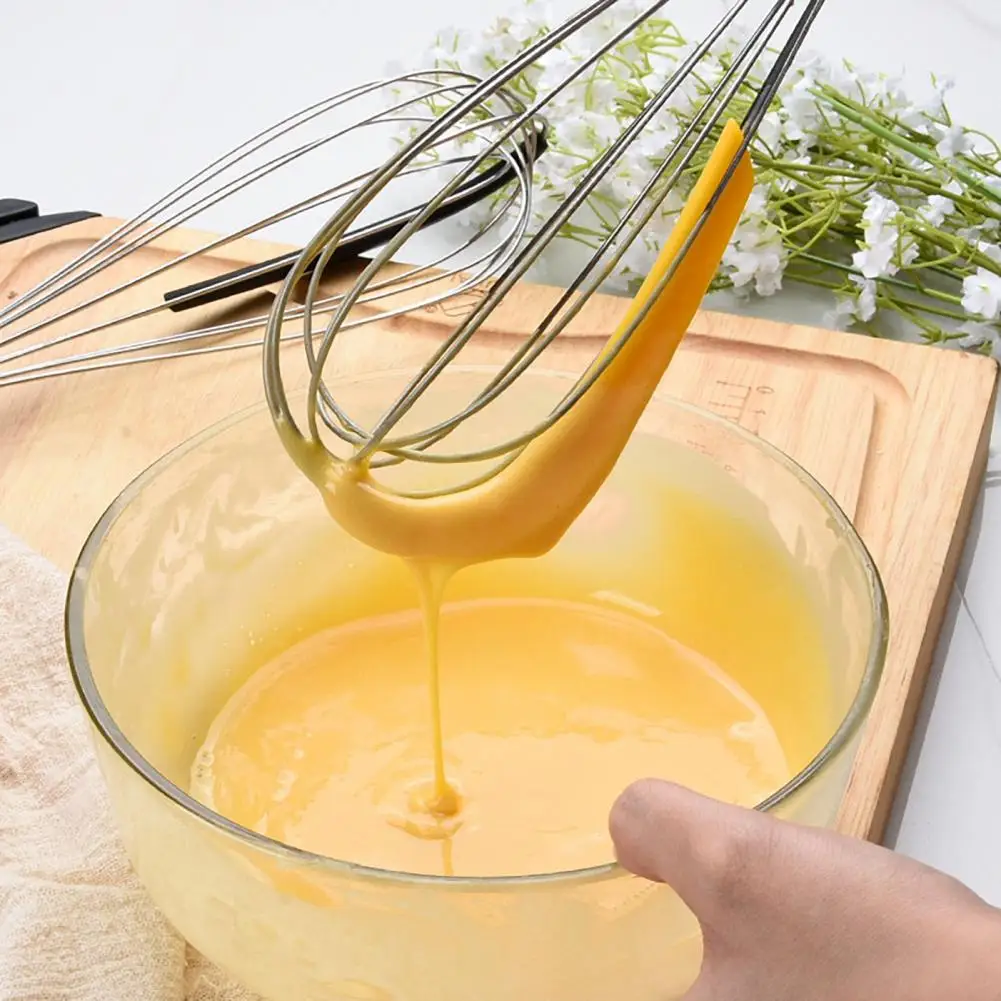 

Cream Stirrer Durable Stir Well Portable Whisk Egg Liquid Spatula Dessert Tool Kitchen Supplies Manual Whisk Egg Beater
