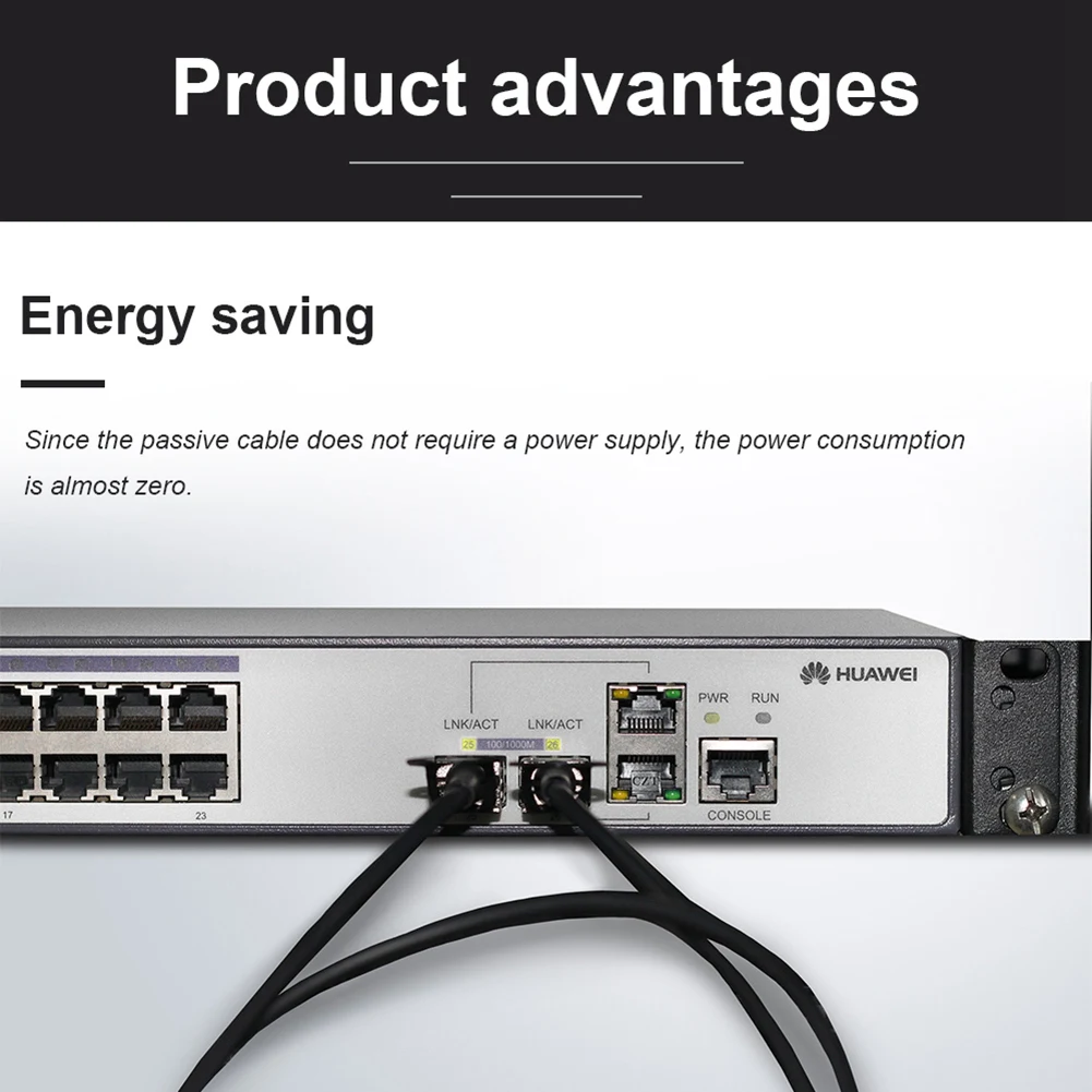 JT-COM 10Gb SFP + DAC Twinax Cable Passive for SFP-H10GB-CU2M Ubiquiti Intel mikrotik Netgear D-Link 3meters | Компьютеры и офис