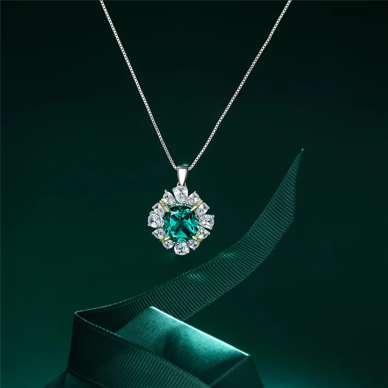 

Женское винтажное ожерелье с подвеской из серебра 925 пробы украшения женские кулоны и подвески цепочка на шею женская