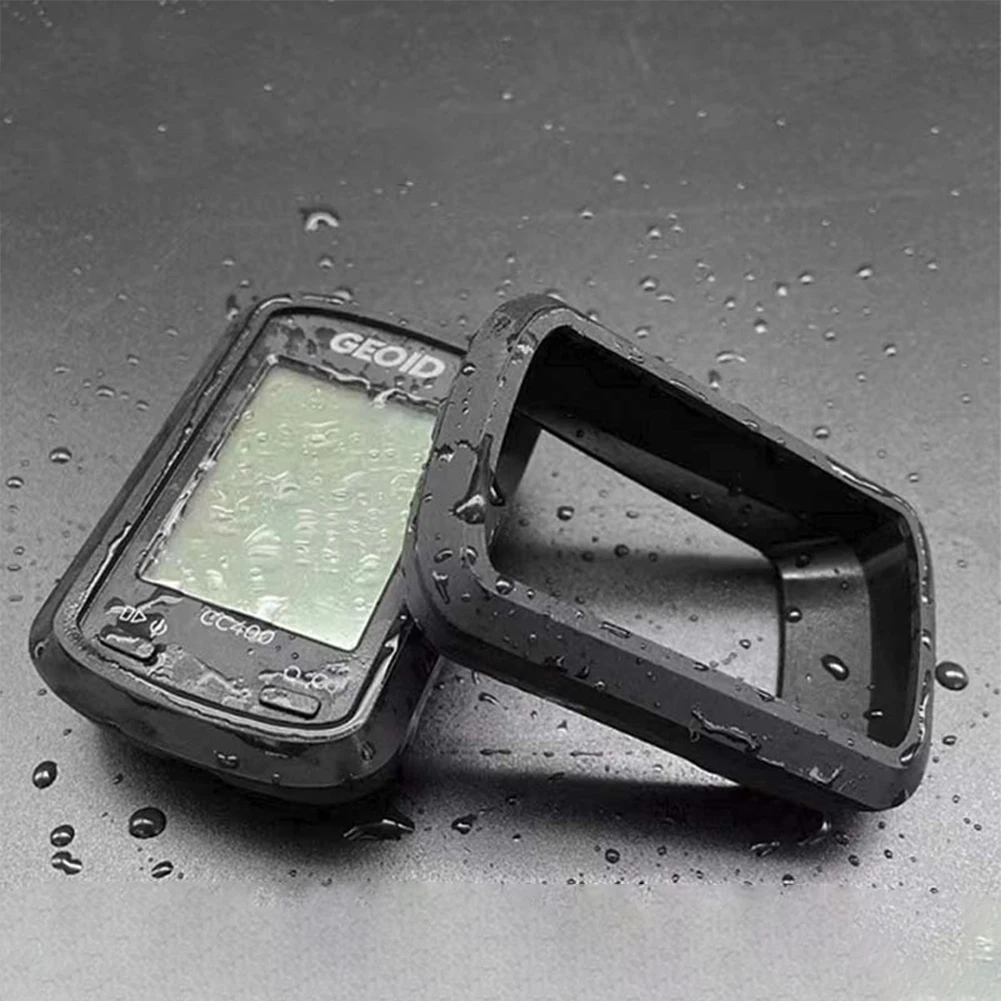 

RRSKIT Bike Computer Silicone Cover For GEOID CC300 CC400 Stopwatch Cover Bicycle Speedometer Protective Sleeve Case Accessories