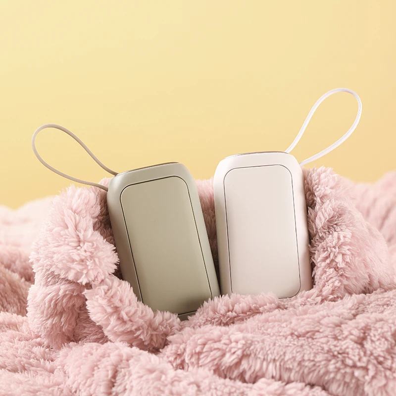 Портативная Мини-грелка Для Рук 8000 Мач Двухрежимная Usb-грелка И Внешняя Батарея