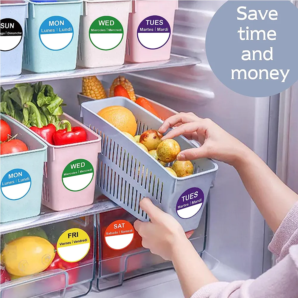 Рисунок 4 - этикетки на неделю