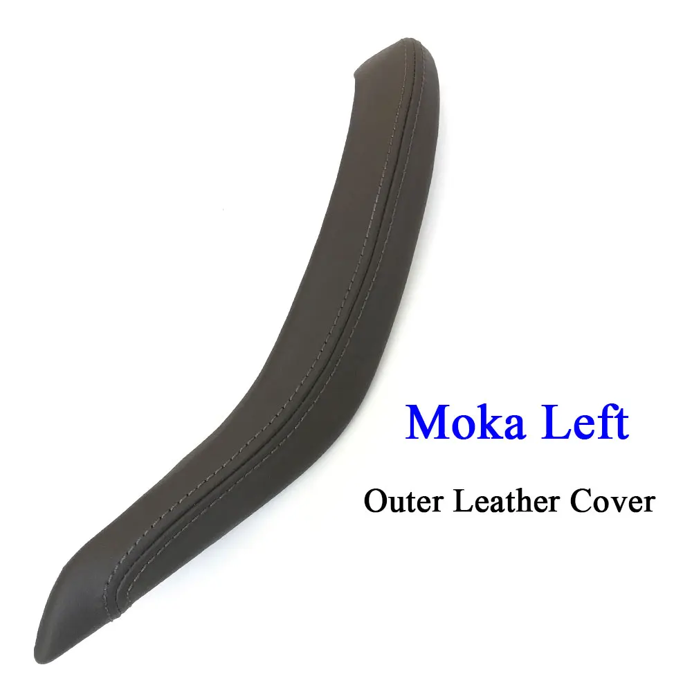 

Черная кожаная накладка на внутреннюю дверь пассажирской двери F15 F16, наружная накладка, сменная Накладка для BMW X5 X6 2014 2015 2016 2017 2018