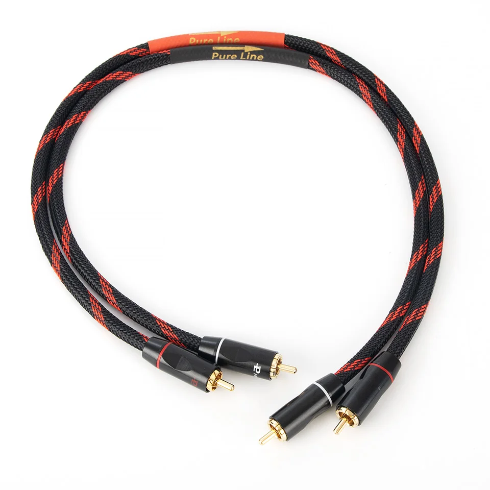 

Canare HIFI Stereo 1 Pair RCA Cable Stereo RCA Cable High-performance Premium Hi-Fi Audio Cable 2RCA To 2RCA Interconnect Cable