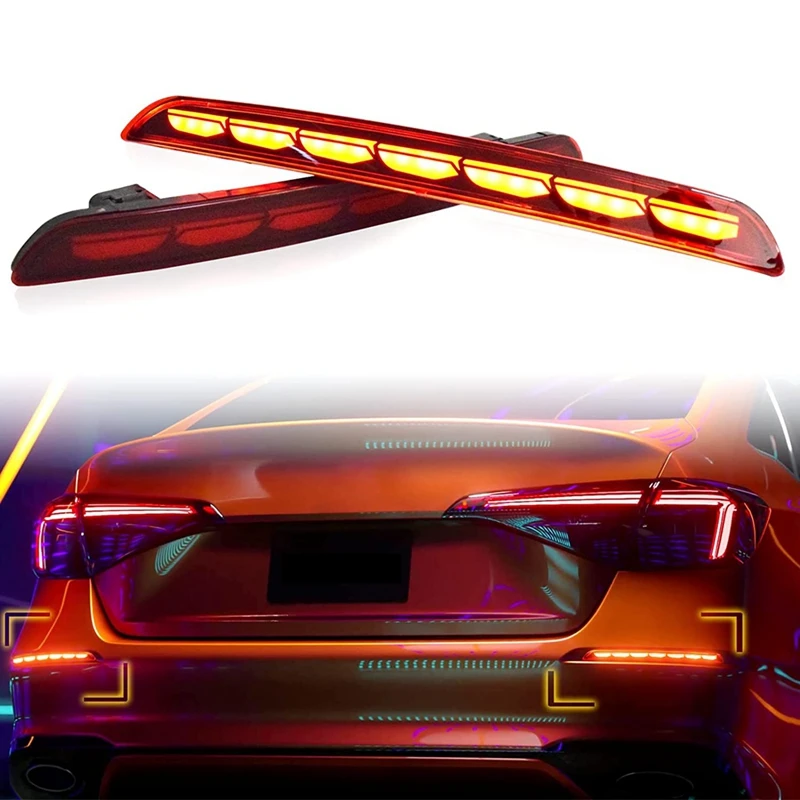 Для Honda Civic 11-го поколения 2022 фонарь заднего бампера тормоза задний индикатор