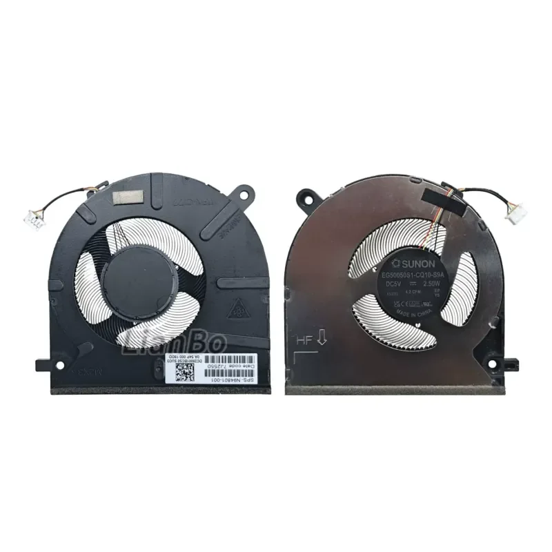 Вентилятор охлаждения для HP Star Book Plus 16-AF AG TPN-C178 C177 N94801-001 (art.: 3920dae70dcc5) - 3920dae70dcc5