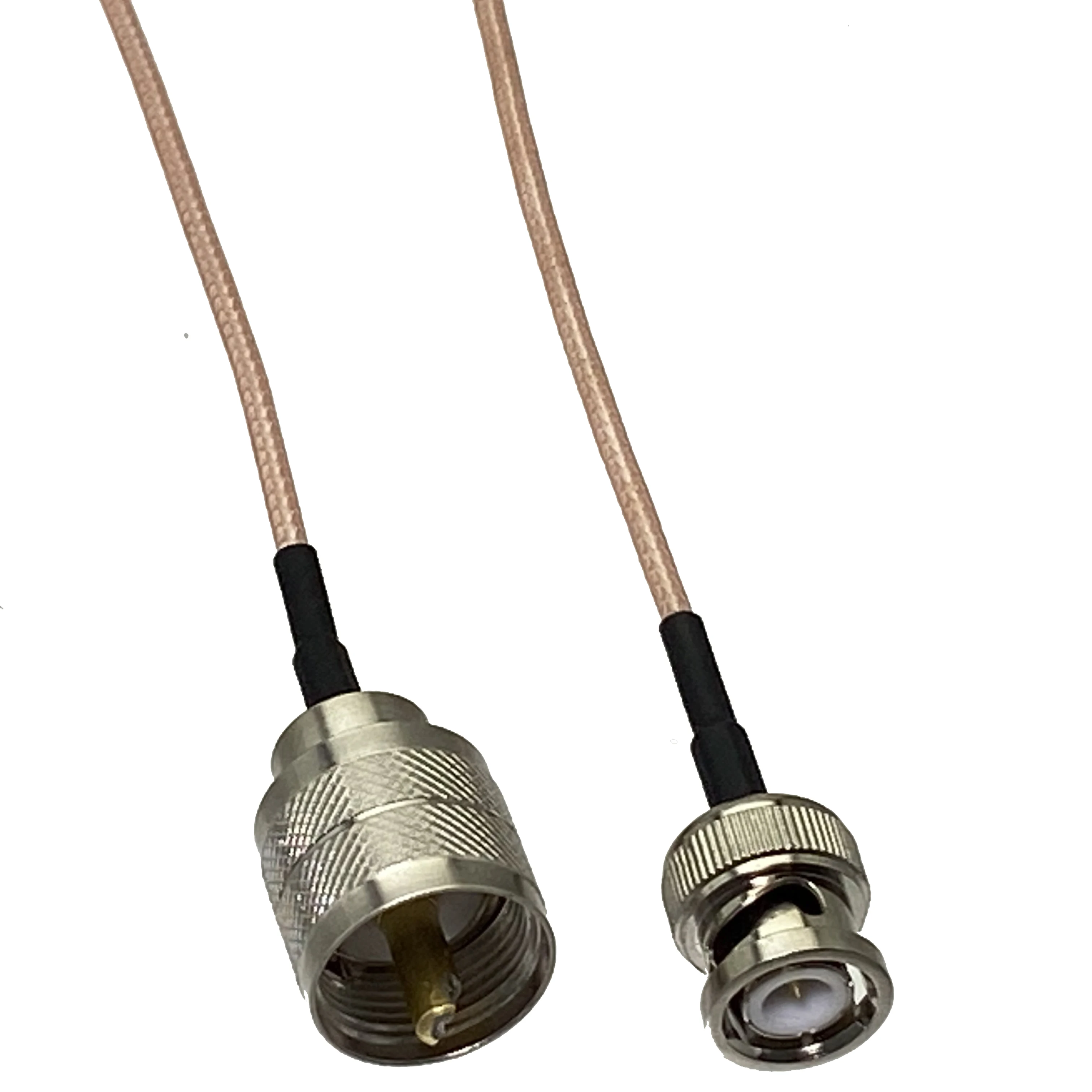 

1 шт., штекер RG316 UHF PL259 к штекеру BNC, обжимной радиочастотный коаксиальный джемпер, фотомагнитный терминал 4 дюйма ~ 5 м, Новинка