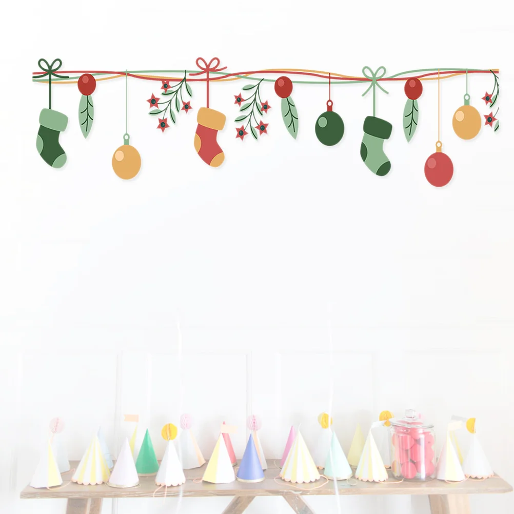 

1 Set Window Clings for Glass Windows Christmas Decorative Sticker Christmas Decoration Christmas Window Decorations