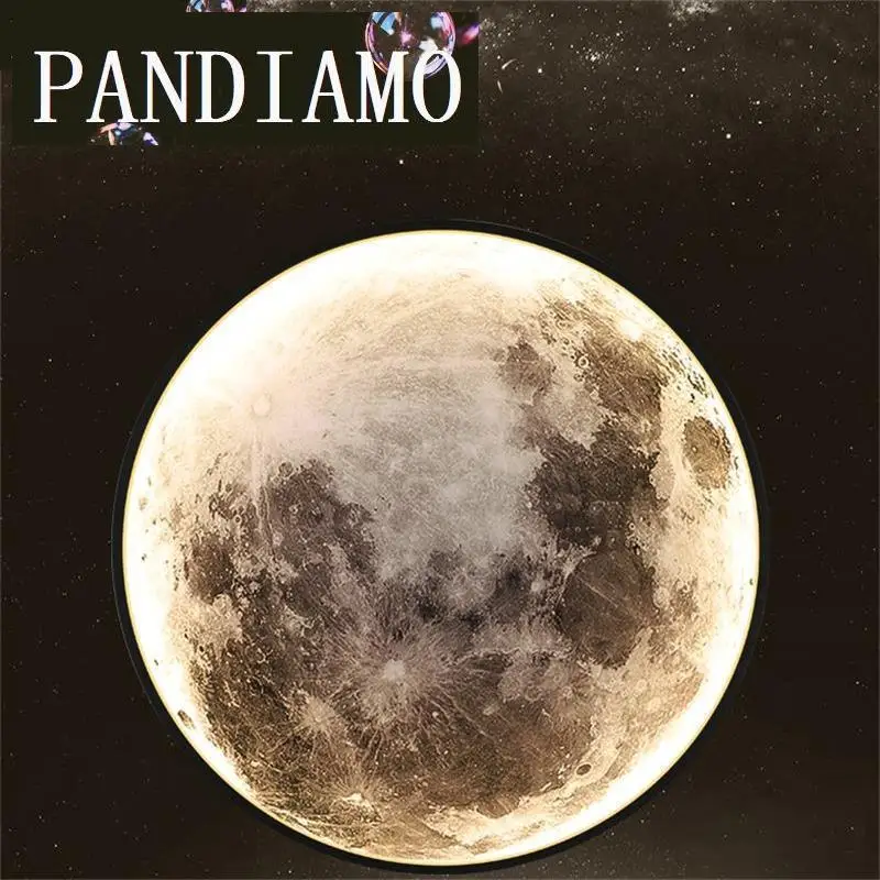 

Modern LED Wall Lamp Moon Indoor Lighting For Bedroom Living Hall Room HOME Decoration Fixture Lights decorate Lusters Lamps