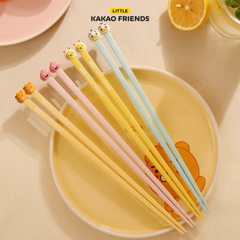 

Kawaii Line Friends Anime Chopsticks Cute Brown Sally Household Restaurant Kitchen Children Sushi Chinese Food Japanese Cuisine