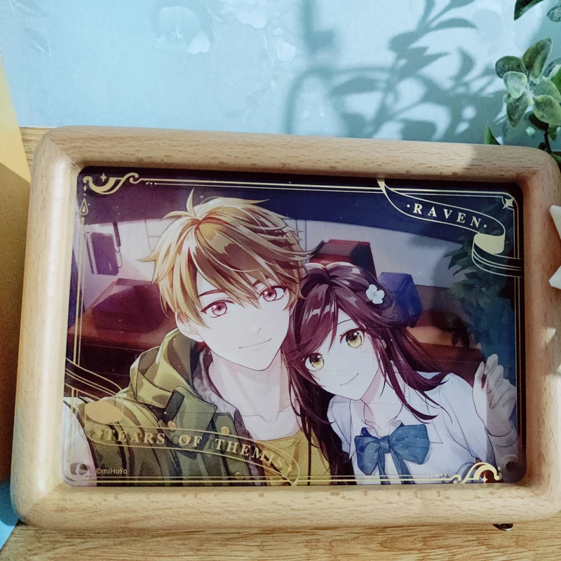 

[Mihoyo слезы теплоты] люк Артем вин Мариус и розы HD акриловая фотография красивая декоративная живопись офисные настольные украшения