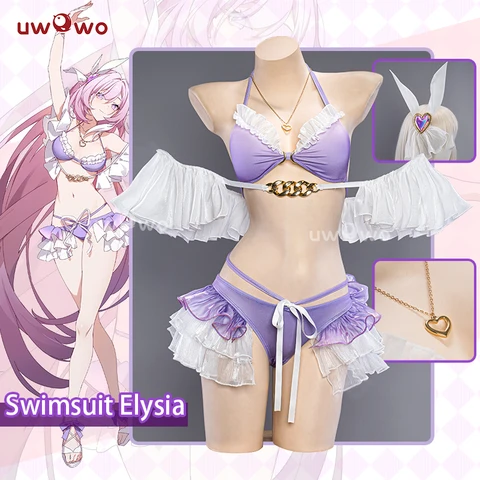 Костюм для косплея Honkai Impact 3: Elysia UWOWO