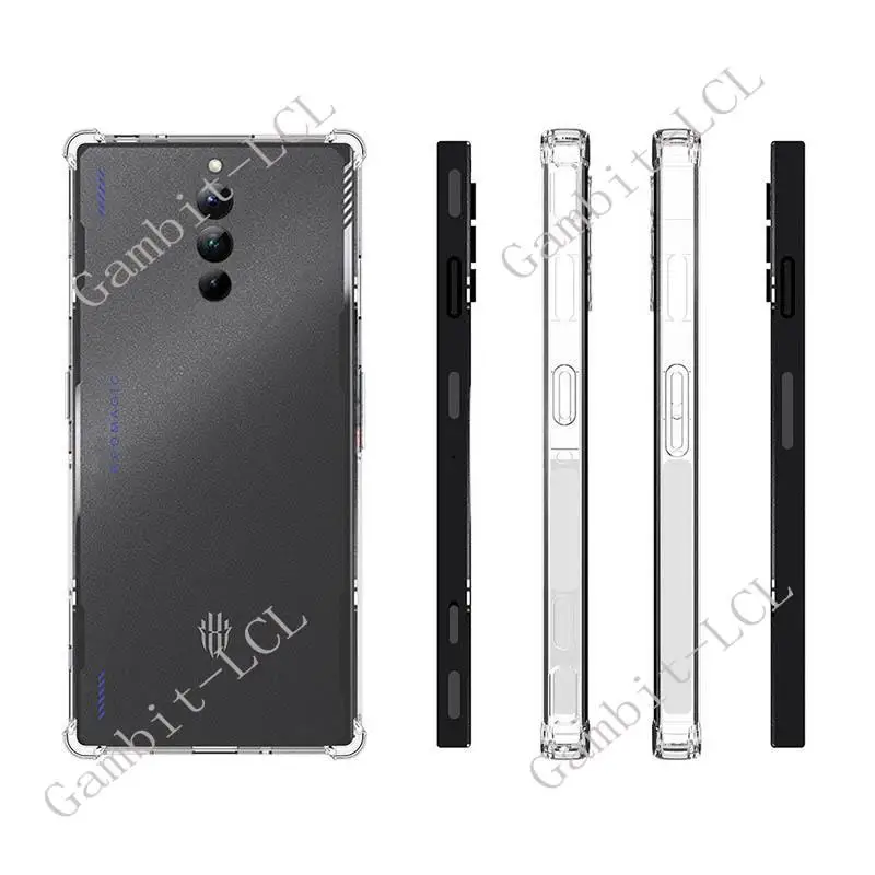 Силиконовый защитный чехол для смартфона ZTE Nubia Red Magic 8S Pro + 8 7 6 Z50 Ultra Z50S 7Pro