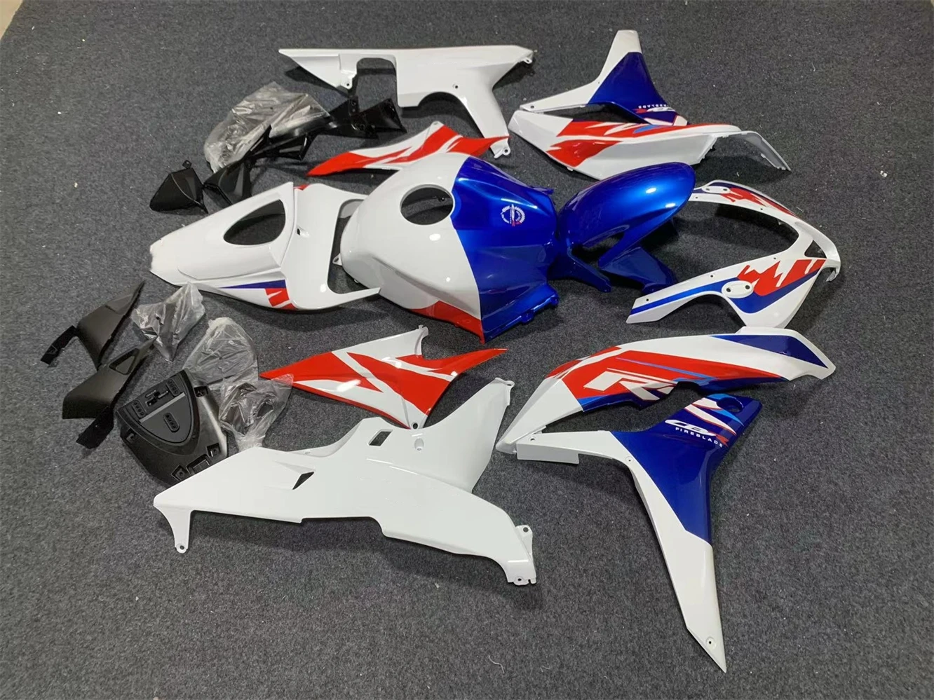 Обтекатель для мотоцикла подходит CBR600RR F5 2007 2008 CBR600 07 08 обтекатель синий красный