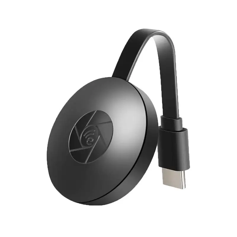 

TV Digital HDMI-compatible Adapter Media Video Streamer For Google Chromecast 2 Wireless WiFi Mirroring Cable Display Dongle