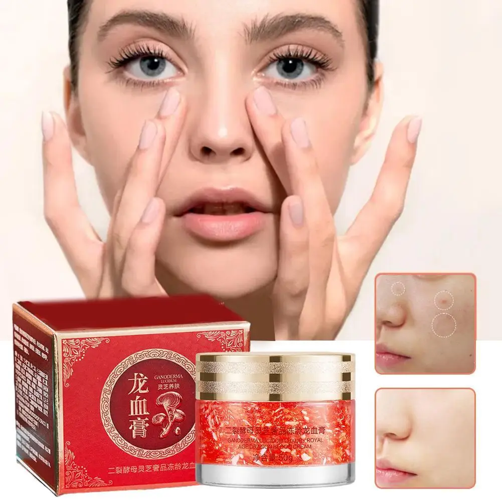 

50g Dragon Blood Lady Cream Essence Lady Face Cream Moisturizing Anti Aging Wrinkle Whitening Day Cream For Face Skin Care Serum