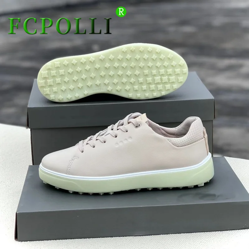 2022 New Arrival Golf Training for Women Luxury Brand Golf Shoes Ladies Genuine Leather Gym Sneakers Lady Anti Slip Golf Shoe