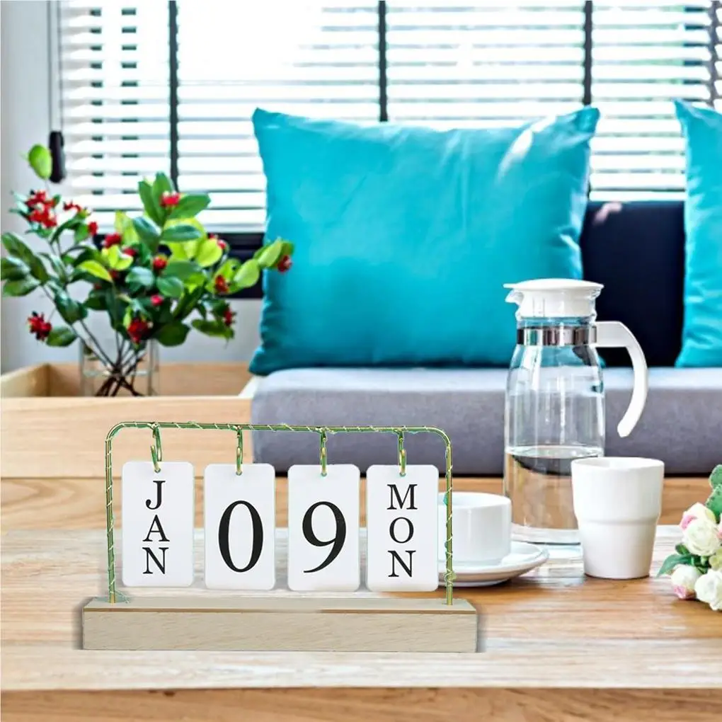 

Настольный календарь, настольное украшение, Римский декор, многоцелевой, изысканный, специальный дизайн, аксессуары для дома, декоративное ...