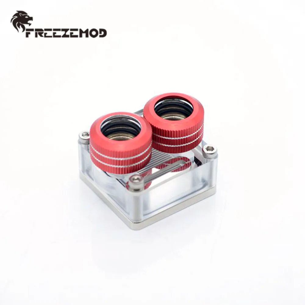 FREEZEMOD центральный процессор водяной блок прозрачный Северный мост компьютерный