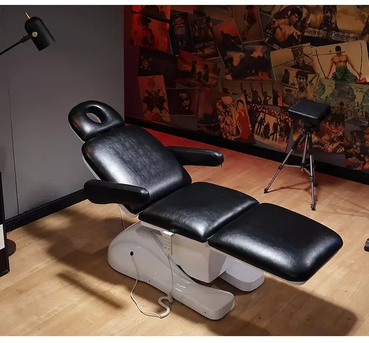 Hochey трехсекционная белая мебель для салона красоты Регулируемая спа изогнутая