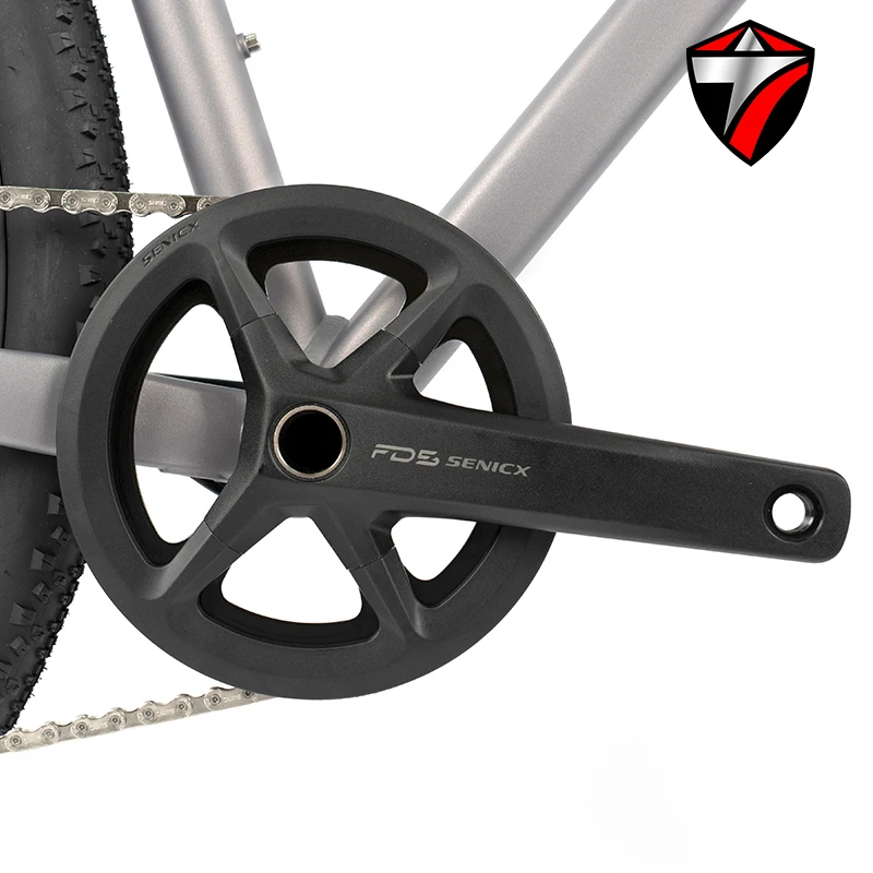 Фото Велосипед TWITTER G2MAX Gravel 700*50C с вседорожными шинами, внутренней проводкой тросов, карбоновой вилкой. Идеально подходит для мужчин и женщин, городской велосипед. №4