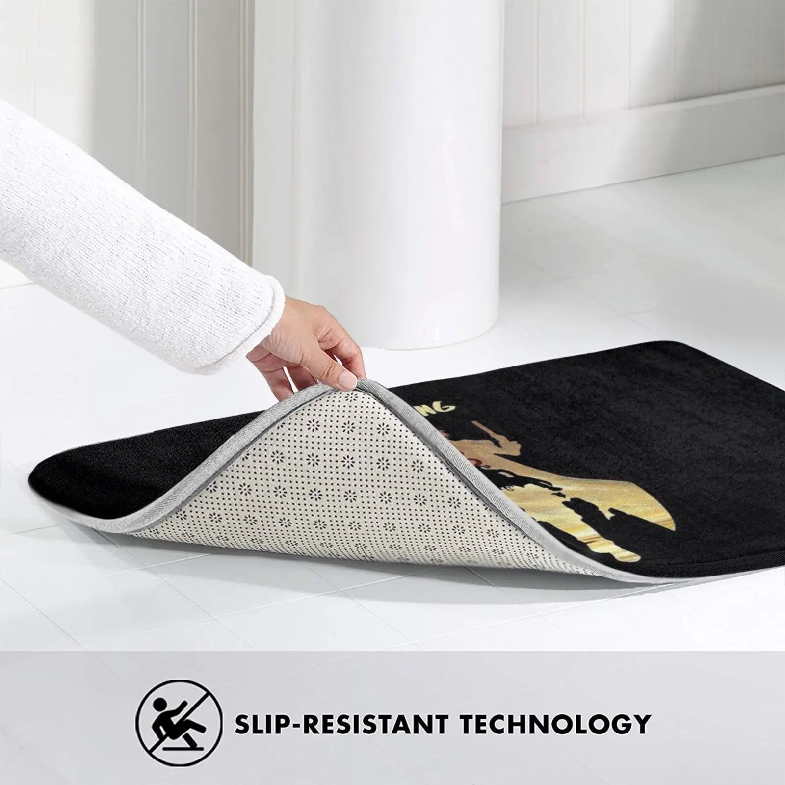 Анимационный коврик Hellsing водовпитывающий нескользящий дверной Хеллсинг Алукард