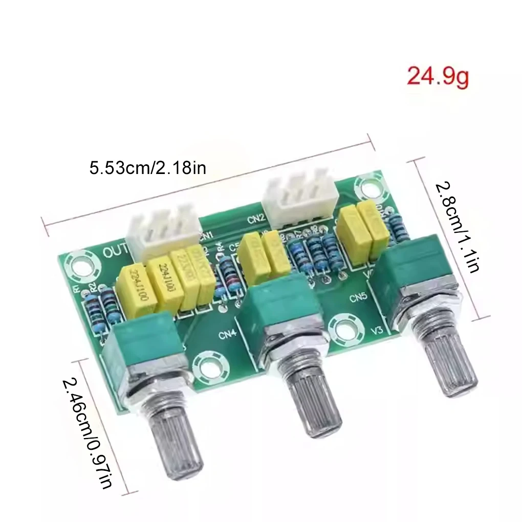XH-M802 Passieve Toonbord Versterker Voorversterker Voedingsmodule Lage Hoge Geluid aigpassing Electonic Diy Electronische Print