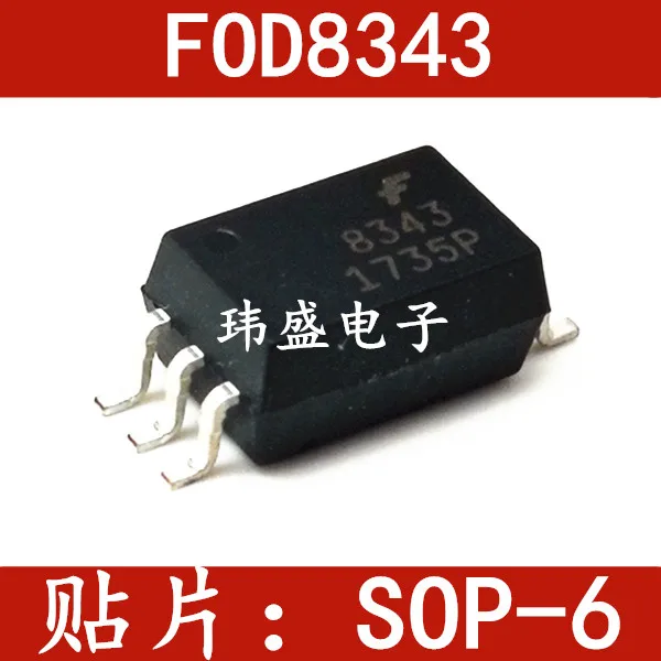 

10PCS/LOT FOD8343 :8343 F8343 SOP-6