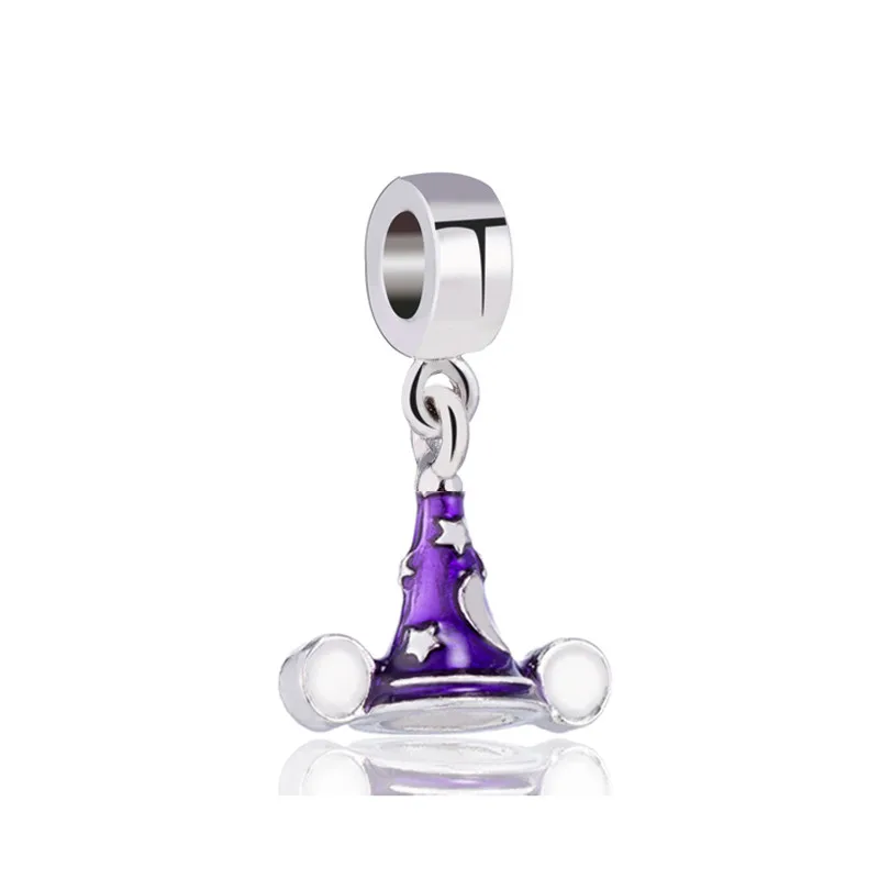 Совершенно новые подвески с жемчугом и цветами в форме сердца фиолетовые шармы