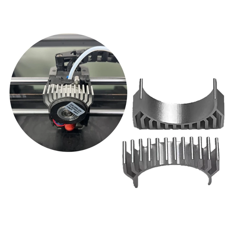 Черные алюминиевые радиаторы с пассивным охлаждением Y1UB для шагового двигателя