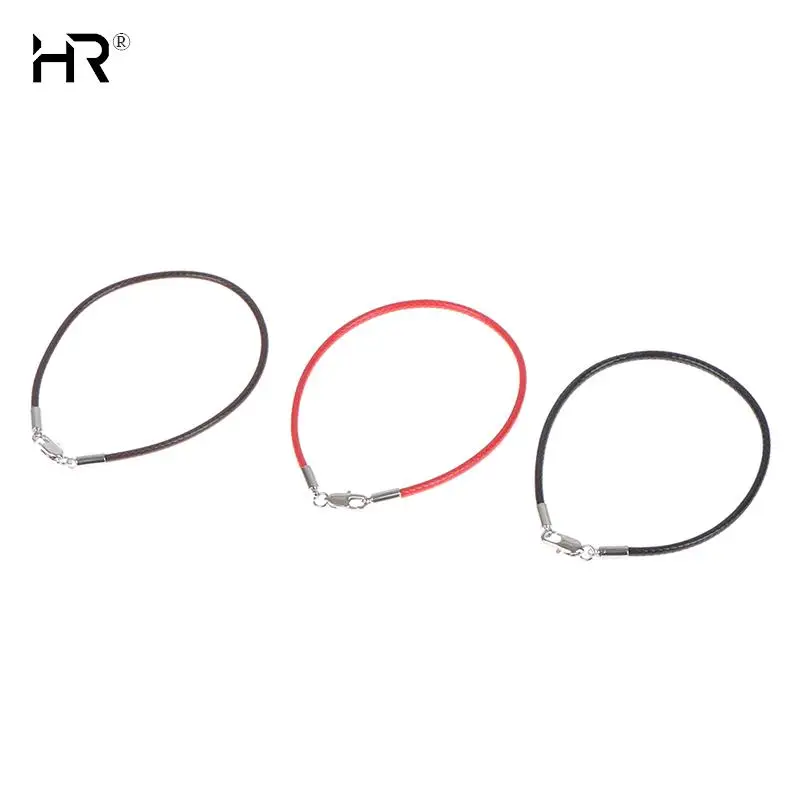 1 шт. модный Плетеный черный/красный веревка гипоаллергенный счастливый браслет для женщин и мужчин Браслеты Ювелирные изделия Подарки Benmingnian бисерная веревка